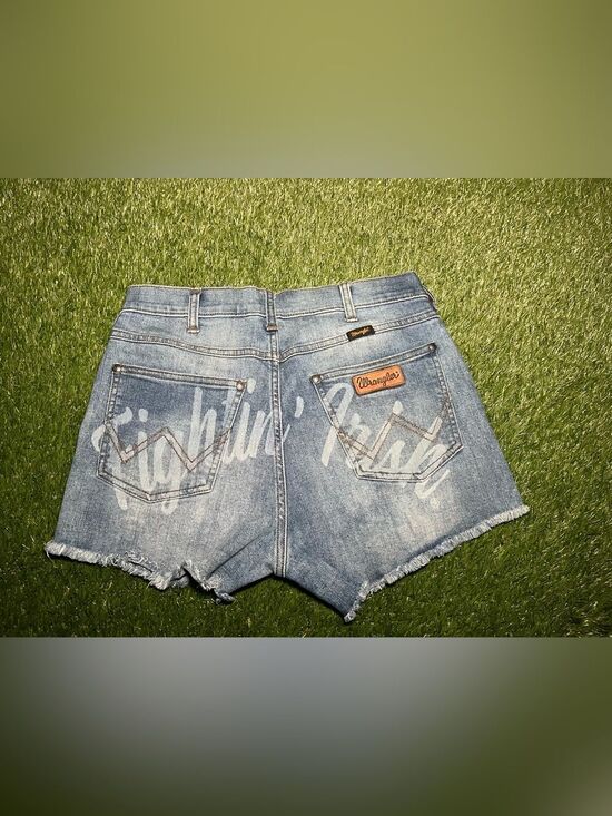 Wrangler | Shorts | Wrangler Juniors 5 Light Blue Denim Cutoff Shorts ...